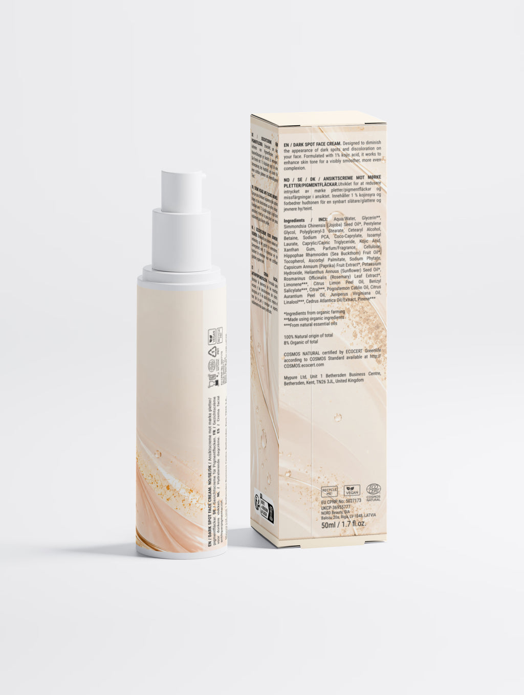 Dark Spot Face Cream with Kojic Acid